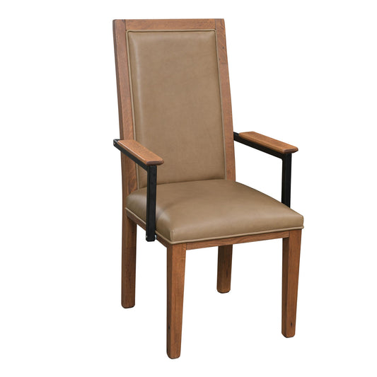 1869 Leather Arm Chair
